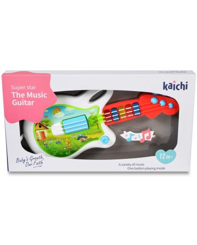 Музикална играчка Kaichi - Китара - 2