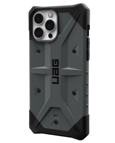Калъф UAG - Pathfinder, iPhone 13 Pro Max, сребрист - 1