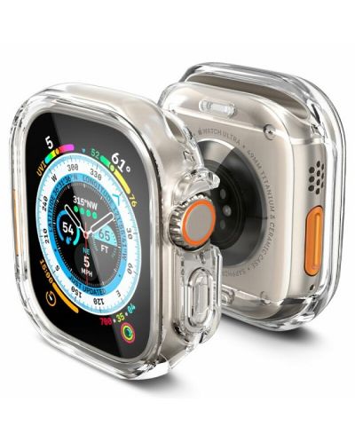 Калъф Spigen - Ultra Hybrid, Apple Watch Ultra, прозрачен - 2