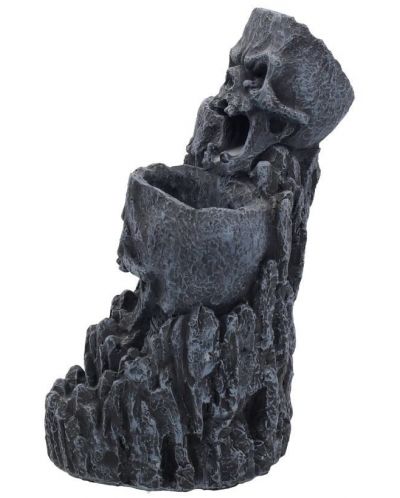 Кадилница Nemesis Now Adult: Gothic - Skull Backflow, 17 cm - 3