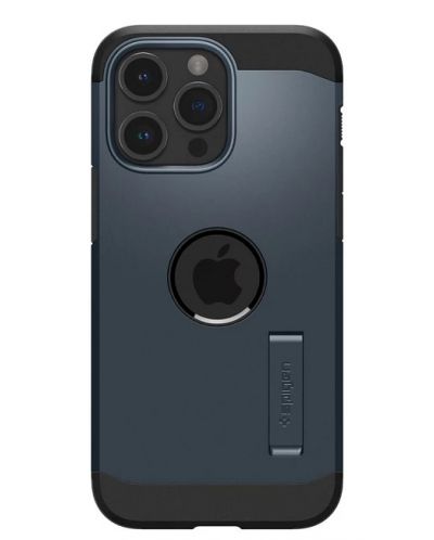 Калъф Spigen - Tough Armor MagSafe, iPhone 15 Pro, Metal Slate - 2