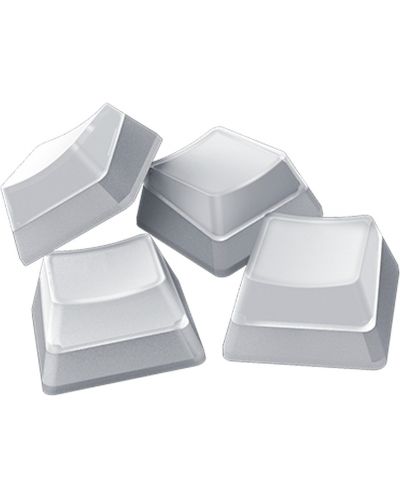 Капачки за клавиатура Razer - Phantom Pudding, White - 1