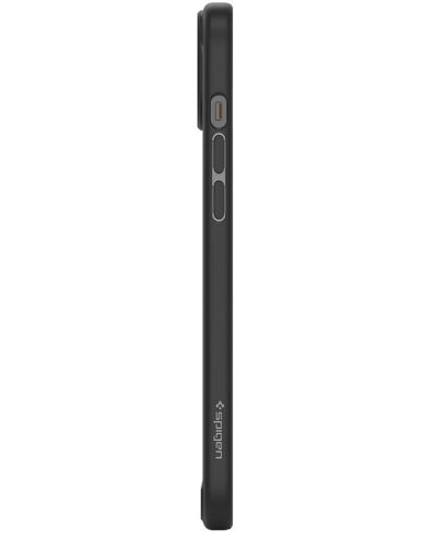 Калъф Spigen - Crystal Hybrid Matte, iPhone 15 Plus, черен - 4