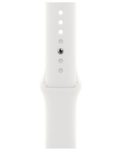 Каишка Apple - Sport, Apple Watch, 45 mm, бяла - 1