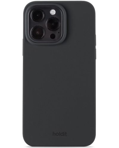 Калъф Holdit - Silicone, iPhone 15 Pro Max, черен - 1
