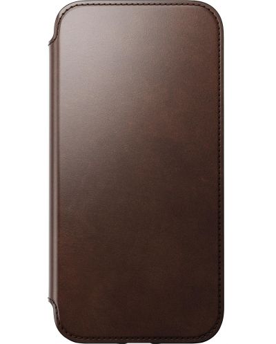 Калъф Nomad - Leather Folio MagSafe, iPhone 14 Pro Max, кафяв - 4