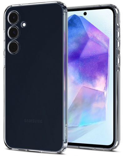 Калъф Spigen - Crystal Flex, Galaxy A55, прозрачен - 1