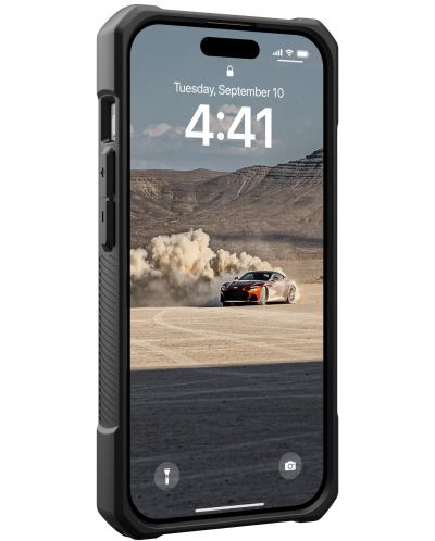 Калъф UAG - Monarch, iPhone 15 Pro, Carbon Fiber - 4