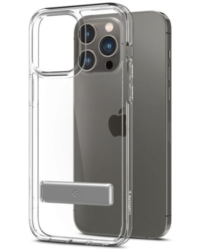 Калъф Spigen - Ultra Hybrid S, iPhone 14 Pro Max, прозрачен - 3