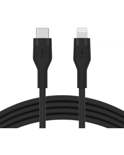 Кабел Belkin - Boost Charge, USB-C/Lightning, 1 m, черен - 4