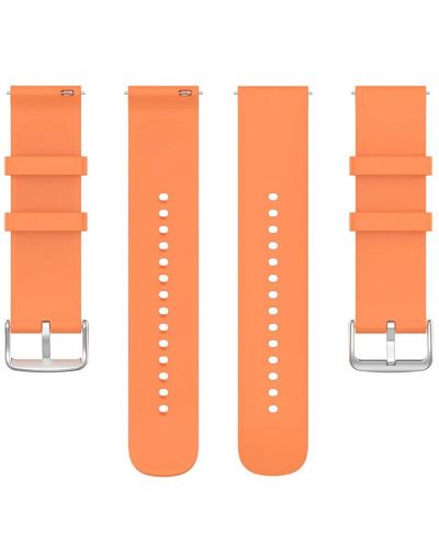 Каишка Techsuit - W001, Galaxy Watch/Huawei Watch, 22 mm, оранжева - 3