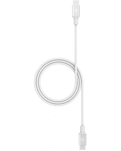 Кабел mophie - 409903203, USB-C/USB-C, 1.5 m, бял - 1