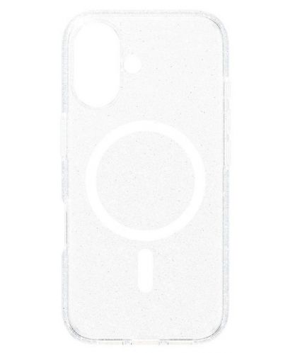 Калъф CARE - Flagship Star Lit White, MagSafe, iPhone 16, прозрачен - 3