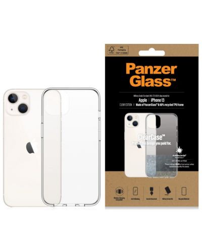 Калъф PanzerGlass - ClearCase, iPhone 13/14, прозрачен - 1