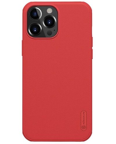 Калъф Nillkin - Super Frosted Pro, iPhone 13 Pro, червен - 1