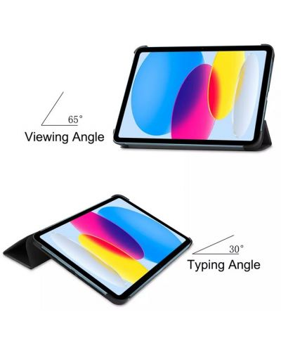Калъф Techsuit - FoldPro, iPad Air 4/5, черен - 4