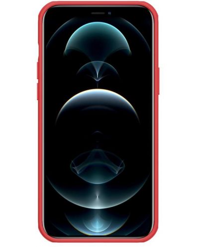 Калъф Nillkin - Super Frosted Pro, iPhone 13 Pro, червен - 4