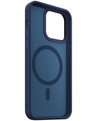 Калъф Next One - Midnight Mist Shield MagSafe, iPhone 14 Pro, син - 4