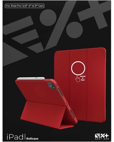 Калъф Next One - Roll Case, iPad Pro 12.9, червен - 9