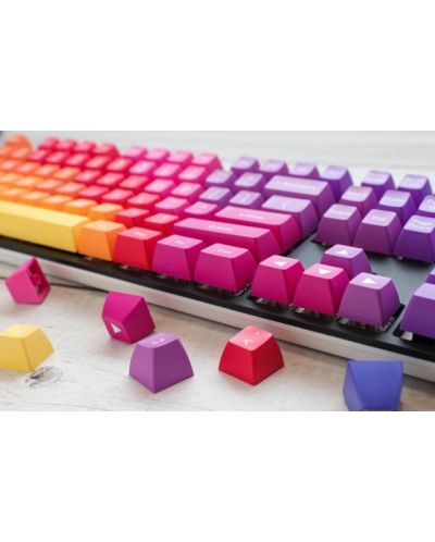 Капачки за механична клавиатура Ducky - Afterglow, 108-Keycap Set - 4