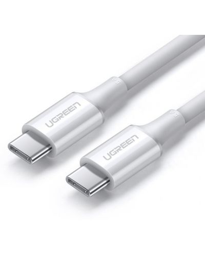 Кабел Ugreen - US300, USB-C/USB-C, 2 m, бял - 1