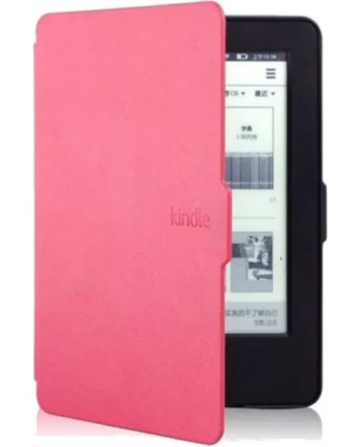 Калъф Eread - Smart, Kindle Glare 2016/Basic 2016, розов - 1