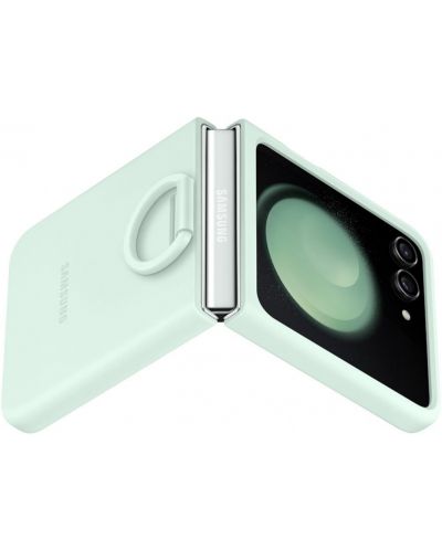 Калъф Samsung - Silicone Ring, Galaxy Z Flip5, Ocean - 5
