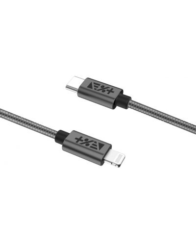 Кабел Next One - USB-C/Lightning, 1.2 m, сив - 4