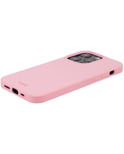 Калъф Holdit - Silicone, iPhone 15 Pro, розов - 3