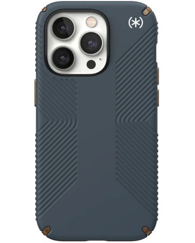 Калъф Speck - Presidio 2 Grip, iPhone 14 Pro, сив - 1