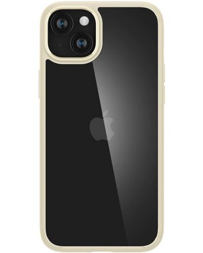 Калъф Spigen - Ultra Hybrid, iPhone 15, Sand Beige - 1