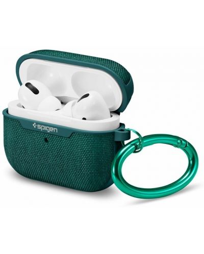 Калъф за слушалки Spigen - Urban Fit, AirPods Pro, Midnight Green - 3