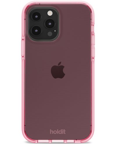 Калъф Holdit - SeeThru, iPhone 13 Pro, розов - 4