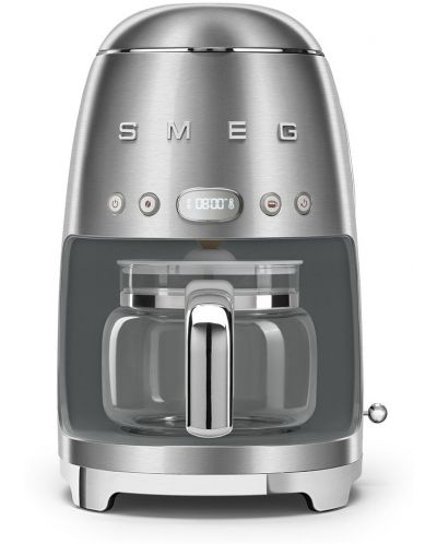 Кафемашина Smeg - DCF02SSEU, 1.4 l, сребриста - 1