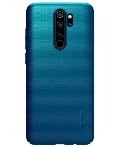 Калъф Nillkin - Super Frosted Back Cover, Redmi Note 8 Pro, син - 1