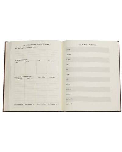 Календар-бележник Paperblanks Inkblot - 18 х 23 cm, 112 листа, 2024 - 4