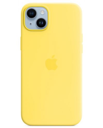 Калъф Apple - Silicone MagSafe, iPhone 14 Plus, Canary Yellow - 1