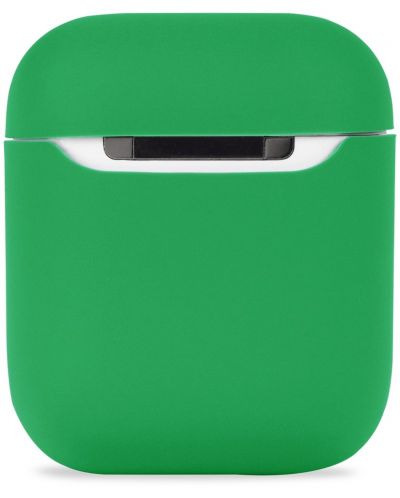 Калъф за слушалки Holdit - Silicone, AirPods 1/2, зелен - 3