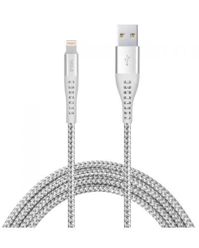 Кабел ttec - ExtremeCable, Lightning/USB-A, 1.5 m, сив - 2