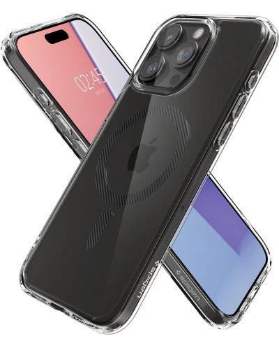 Калъф Spigen - Ultra Hybrid MagSafe, iPhone 15 Pro Max, прозрачен - 2