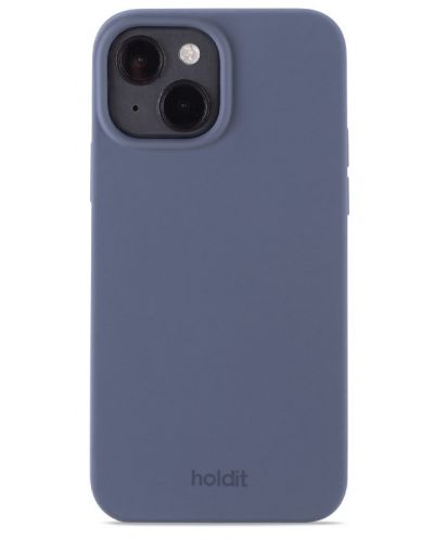 Калъф Holdit - Silicone, iPhone 14 Plus, син - 1