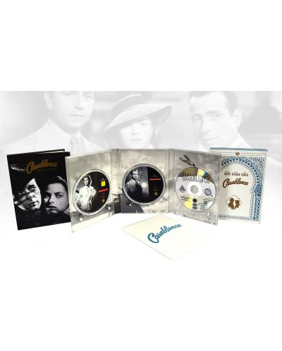 Казабланка - Колекционерско издание в 3 диска (DVD) - 2