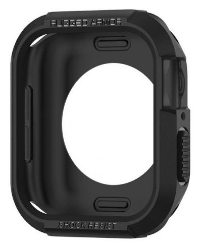 Калъф Spigen - Rugged Armor, Apple Watch, черен - 2