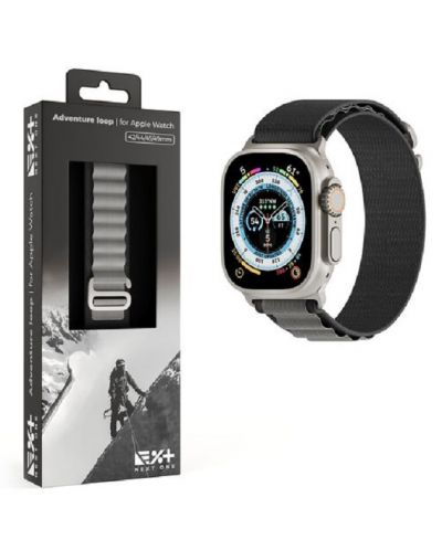 Каишка Next One - Adventure Loop, Apple Watch, 45/49 mm, сива - 3