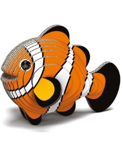 Картонена фигурка Eugy - Риба клоун - 2