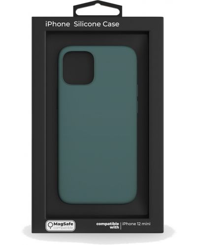 Калъф Next One - Silicon MagSafe, iPhone 12 mini, зелен - 6