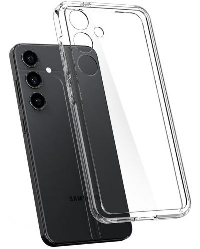 Калъф Spigen - Ultra Hybrid, Galaxy S24, прозрачен - 2