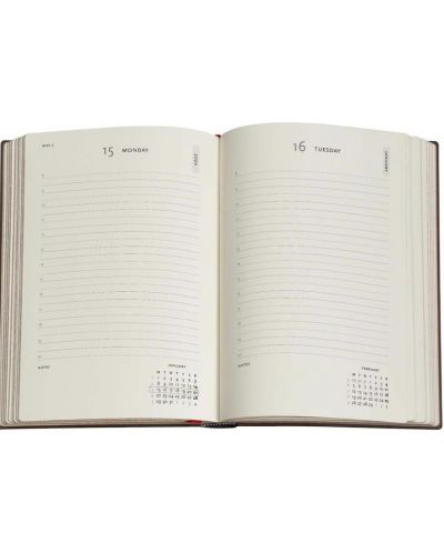 Календар-бележник Paperblanks Safavid - 13 x 18 cm, 216 листа, 2024 - 3