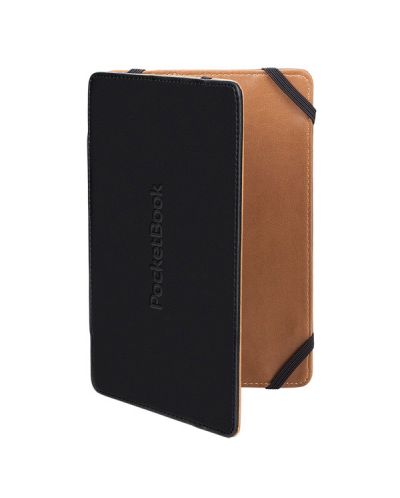 Kалъф за Е-четец 6&quot; PocketBook Light - кафяво и черно