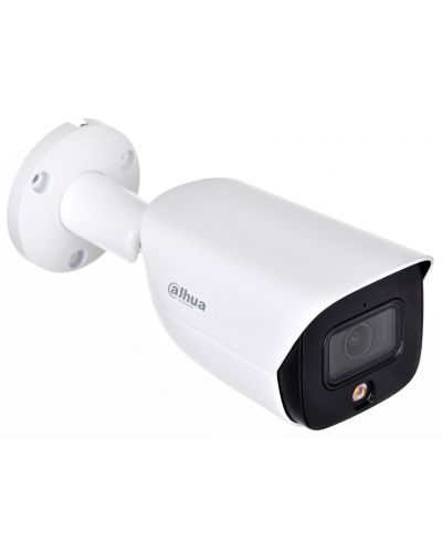 Камера Dahua - IPC-HFW3249E-AS-LED-0280B, 107°, бяла - 2